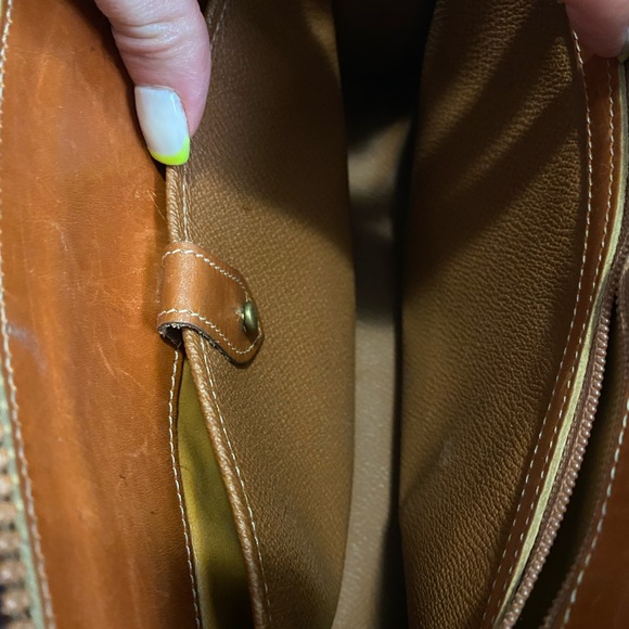 Vintage 1980s classic Dooney & Bourke leather bag - Picture 10 of 10